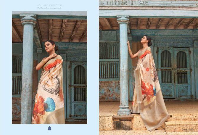 Bhumi Chhap 1 Festive Wear Wholesale Printed Saree Catalog
